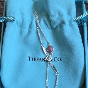 Tiffany & Co Color By The Yard Cabochon Rhodonite Bracelet